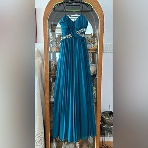 Teal Evening Gown